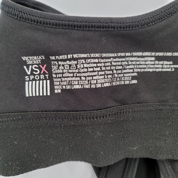 Victoria's Secret Sport VSX "The Player" Crossback Sports Bra Size M - Picture 3 of 3
